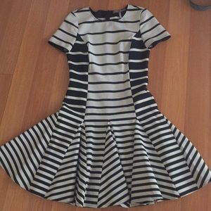 Hailston Heritage Striped Mini Dress